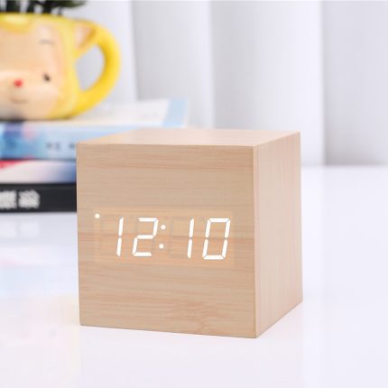 Wooden LED Digital Alarm Clock Price in Pakistan