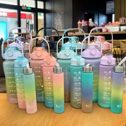 3 Pcs Water Bottles Set Price in Pakistan
