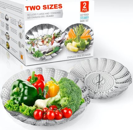 Pack of Two Folding Food Steamer Basket Price in Pakistan