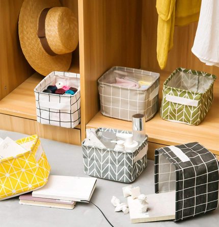 Pack of Two Mini Oxford Organizer Basket Price in Pakistan