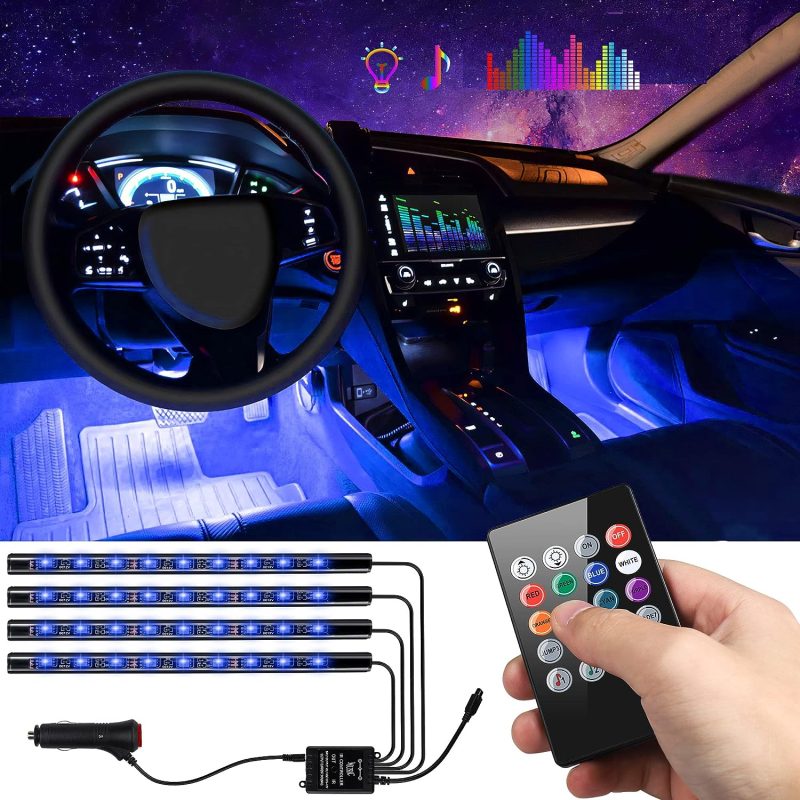 4pcs Car Interior Light Price in Pakistan